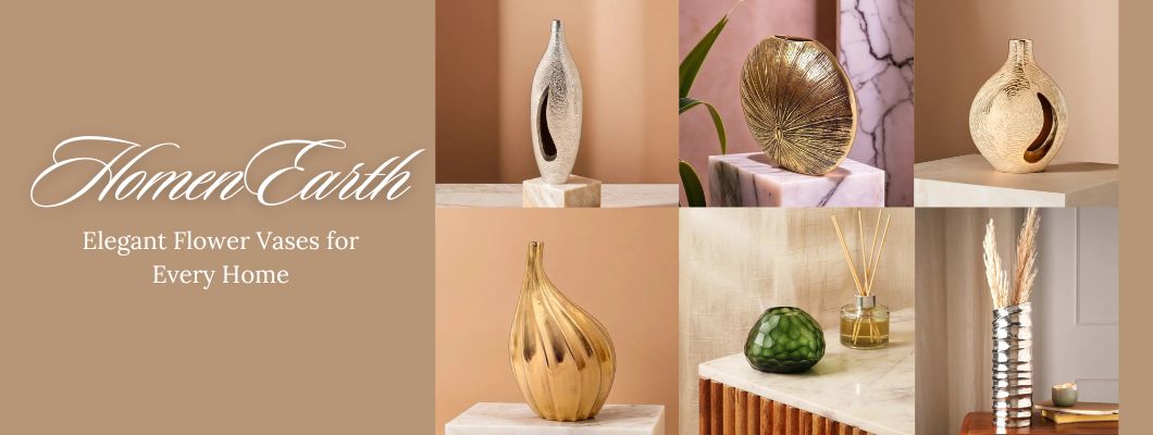 A Guide to Enhancing Your Home Décor: Buy Vases Online at HomenEarth