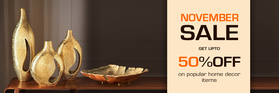 50% OFF on Home decor Items