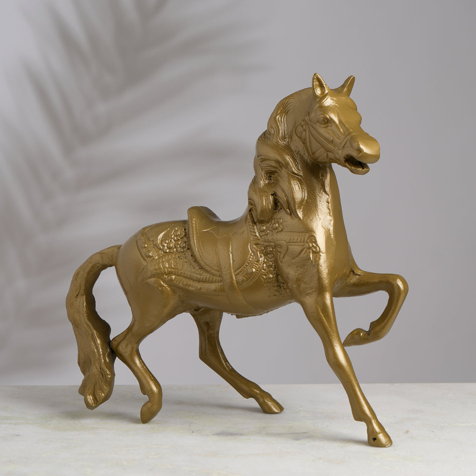 DECORATIVE RUNNING HORSE H25313