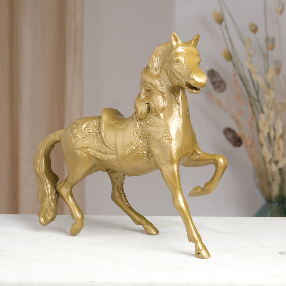 DECORATIVE RUNNING HORSE H25313