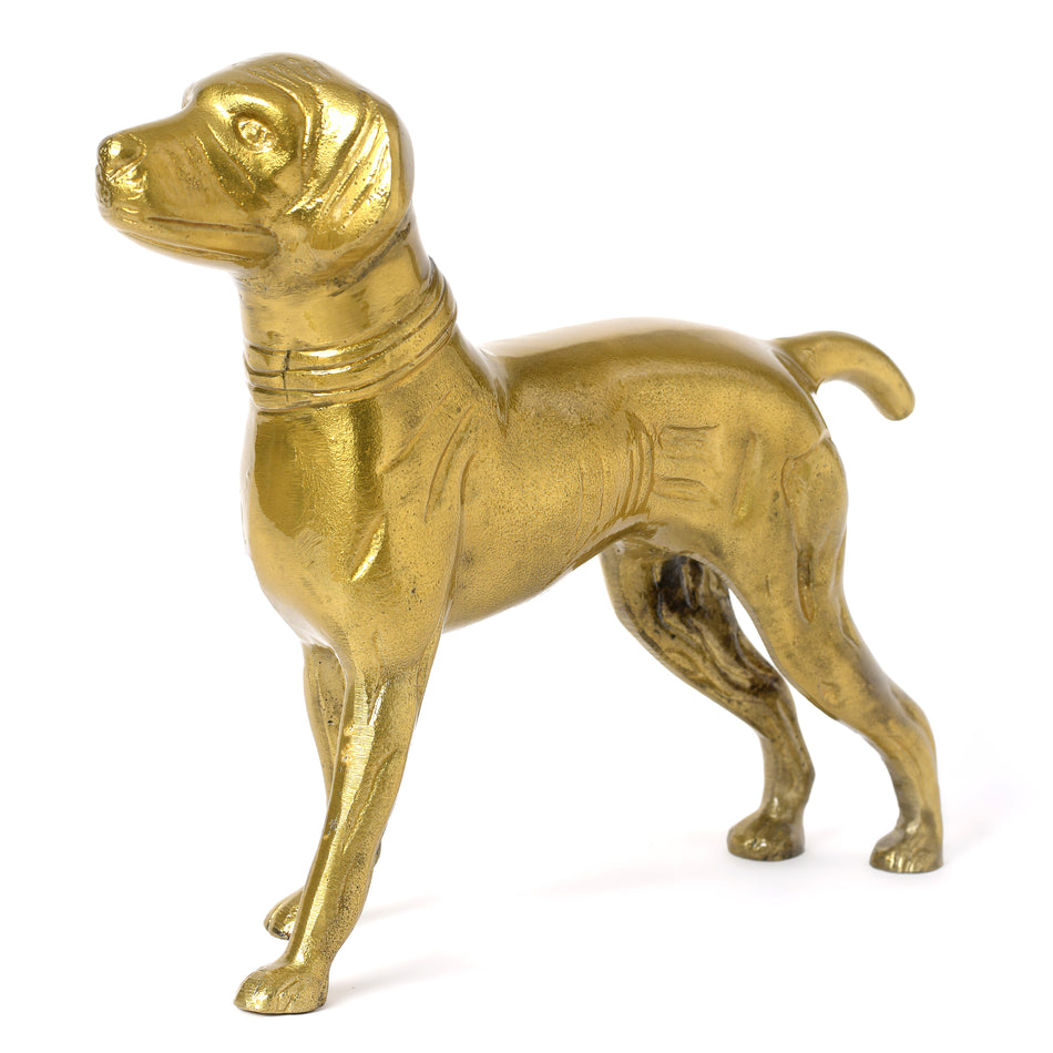 Golden Dog Statue