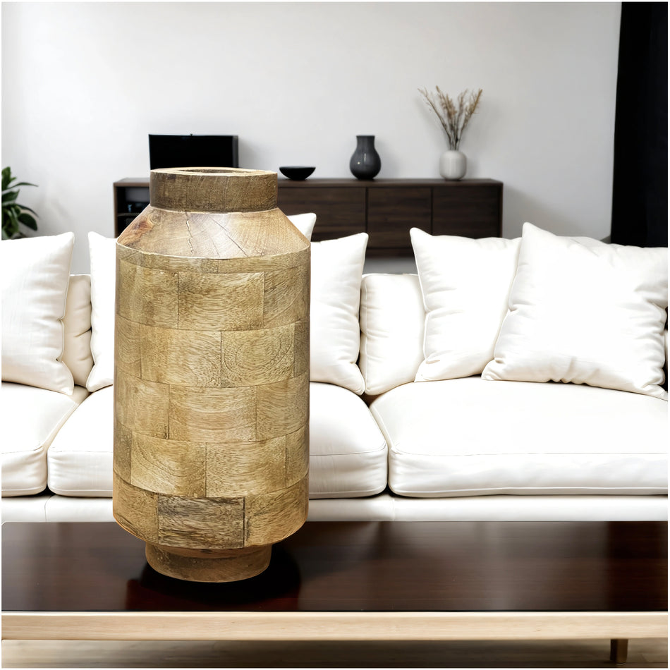 Wooden Decorative Vase 7