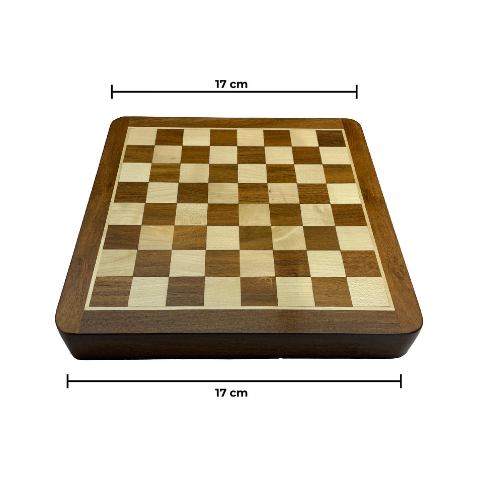 7" Sh/W Magnetic Chess W/Drawer W/Foam Tray