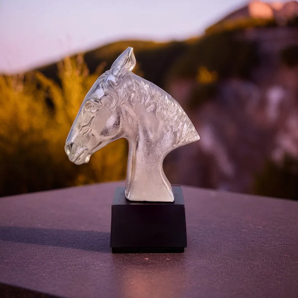 Silver Decorative Horse