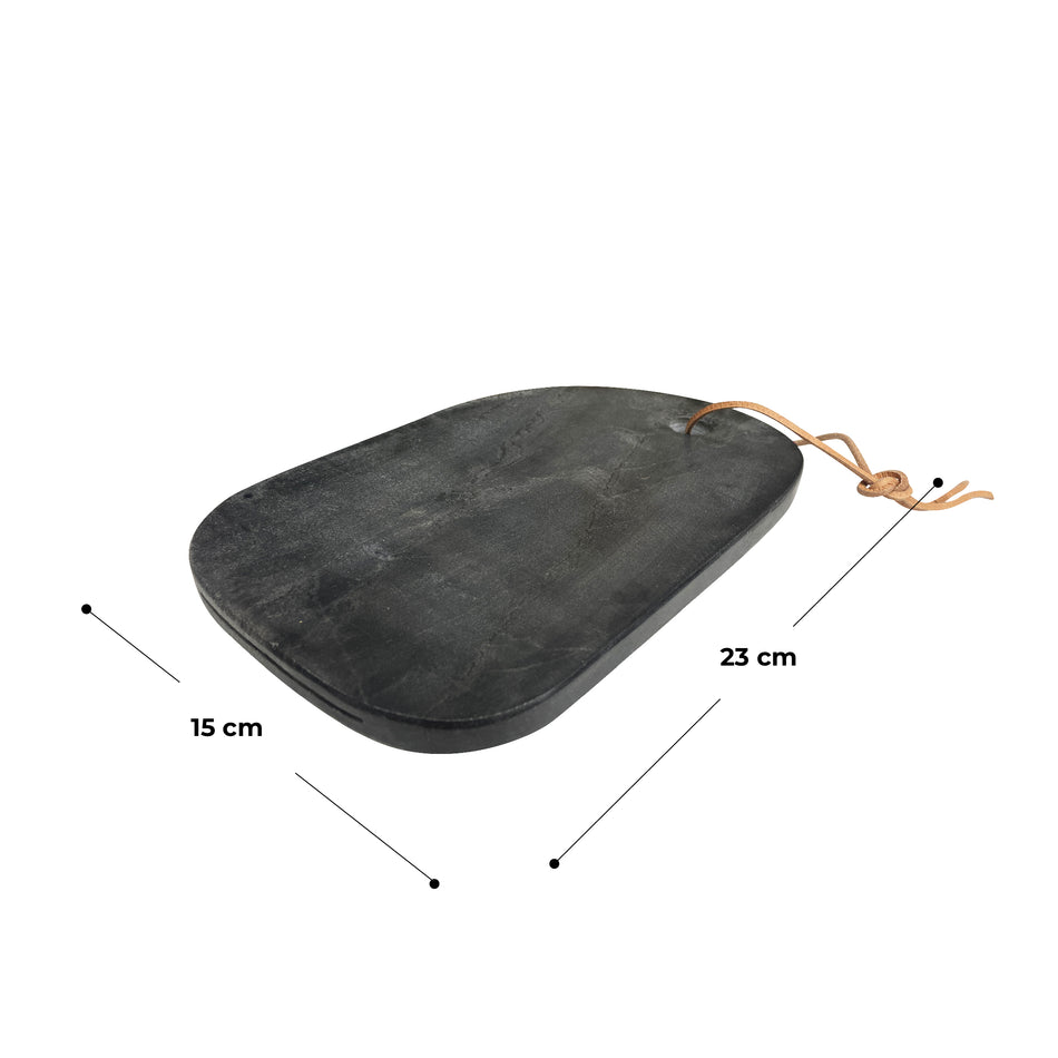 DARK GREYISH MARBLE CHOPPING BOARD